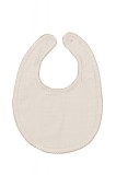 Baveta din muselina, babyjem, 23x32 cm (culoare: ecru)