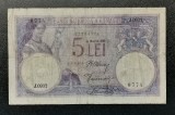 Rom&acirc;nia 5 Lei 1920 serie scurta