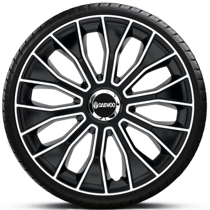Set 4 Capace Roti Autohelix MSA&reg;, potrivite jantelor de R15, pentru Daewoo, model VOLTEC PRO