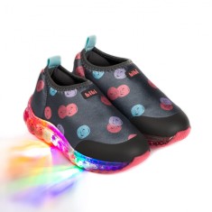 Pantofi Sport LED Bibi Roller Celebration Graphite 29 EU