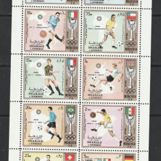 Sharjah 1972 - Campionatul Mondial de Fotbal M/S 1v MNH