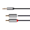 Cablu JACK 3.5 mm - 2x RCA 1.8m STEREO Basic KRUGER&amp;MATZ