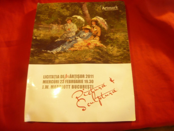 Catalog de Licitatie ARTMARK - 23 febr 2011 , 128 pag , reproduceri