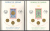 Paraguay 1965 Mi bl 67/68 II MNH - Medalii la JO Vara, Tokyo 1964 in CARNETE, Nestampilat