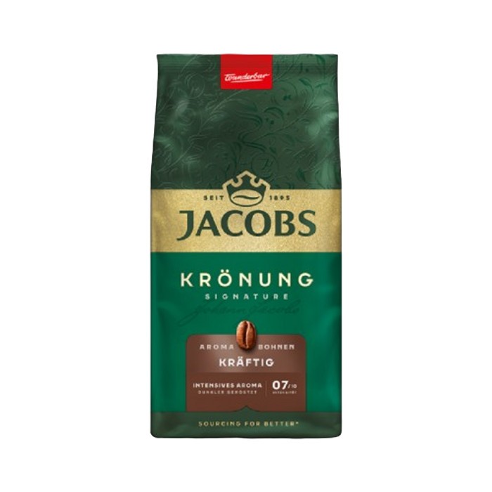 Jacobs Kronung Aroma Bohnen Kraftig cafea boabe, 500g