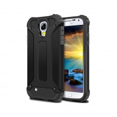 Husa Compatibila cu Samsung Galaxy S4 i9500 Techsuit Hybrid Armor Negru