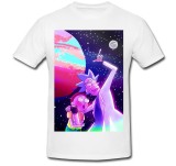Tricou &quot; Rick &amp; Morty space &quot;