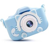 Camera foto digitala, 12MP, pentru copii, cu card de memorie, jocuri si rame foto