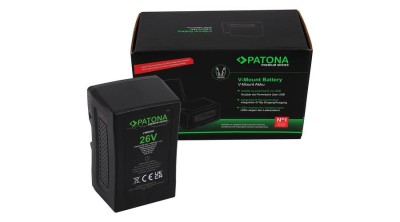 Baterie PATONA Premium V-Mount 26V 302Wh f. Lămpi LED și camere video foto
