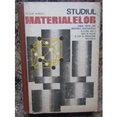 Studiul materialelor - Niculae Popescu