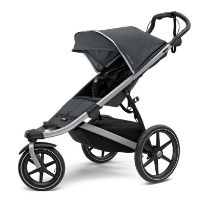 Carucior Thule Urban Glide 2 Single Aluminum/Dark Shadow (model2020) foto