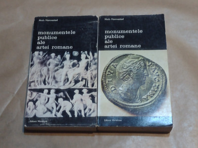 NIELS HANNESTAD - MONUMENTELE PUBLICE ALE ARTEI ROMANE vol.1.2. B.A.nr.497 \ 498 foto