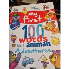 My first 100 words Adventures (Primele mele 100 de cuvinte - carte in limba engleza)