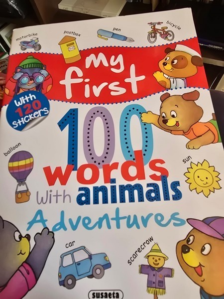 My first 100 words Adventures (Primele mele 100 de cuvinte - carte in limba engleza)