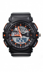 Ceas de mana barbati sport, cu sistem Dual Time - MF9003T foto