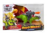 Dino Wars Stegosaurus Robo Alive Zuru jucarie dinozaur electronic cu lumini sunete si proiectile