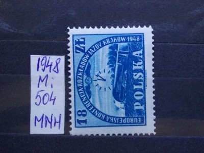 1948-Polonia-compl. set-MNH foto