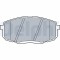 DELPHI LP3513 set placute frana,frana disc