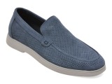 Cumpara ieftin Mocasini BITE THE BULLET bleumarin, Q305, din piele intoarsa