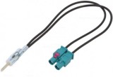 Adaptor antena DIN mufa Fakra mufa x2