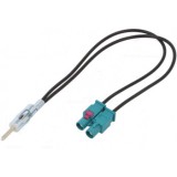 Adaptor antena DIN mufa Fakra mufa x2
