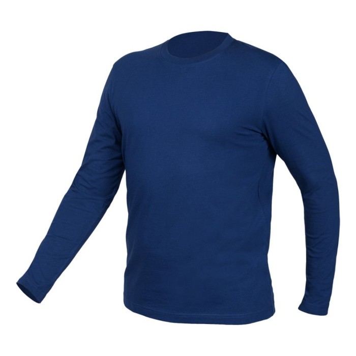 Tricou cu maneca lunga, albastru marin M