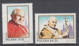 POLONIA 1983 A DOUA VIZITA A PAPEI IOAN PAUL AL II-lea IN POLONIA SERIE MNH, Nestampilat