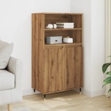 Cumpara ieftin Dulap &icirc;nalt, stejar artizanal, 60x36x110 cm, lemn prelucrat