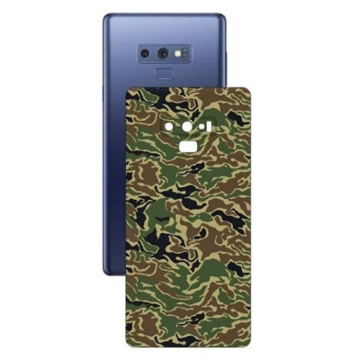 Set Folii Skin Acoperire 360 Compatibile cu Samsung Galaxy Note 9 (Set 2) - ApcGsm Wraps Camo Green foto