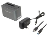 Stație de andocare USB 3.0 argintie