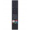 Telecomanda universal RC43137P pentru Celcus, Blaupunkt, Bush, Digihome, Finlux, Hitachi, JVC, Luxor, x-remote, Netflix, YouTube, Negru