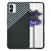 Husa pentru Nothing Phone (1), Techsuit, Carbonite FiberShell, Neagra Gri