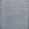Scrisoare din 1919 a unui membru al familiei Lahovari