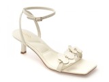 Sandale elegante ALDO albe, DAISYROSE 121, din piele naturala