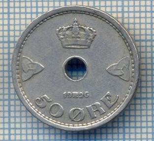 AX 398 MONEDA - NORVEGIA - 50 ORE -ANUL 1926 -STAREA CARE SE VEDE foto