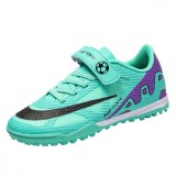 Ghete de fotbal pentru copii MBrands, 8.5 pentru teren sintetic, culoare verde 33, 30, 32, 34