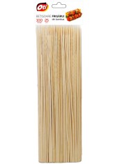 Betisoare frigarui din bambus, 25 cm., O 3mm., 100 buc. pachet foto
