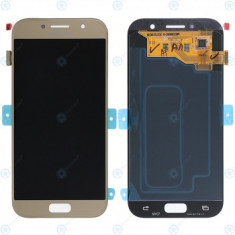 Samsung Galaxy A5 2017 (SM-A520F) Modul de afișare LCD + Digitizer auriu GH97-20135B GH97-19733B