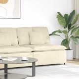 VidaXL Modul central canapea modulară cu perne, crem, 100 cm