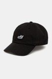 Puma șapcă de baseball din bumbac culoarea negru, cu imprimeu, 25997