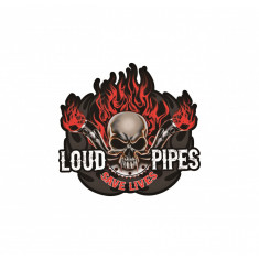 Abtibild &quot; LOUD PIPES&quot; Cod: XL-12