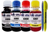 Set Flacone Cerneala Ink-Mate Comp HP305, 1x100ml BK/C/M/Y