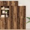vidaXL Dulap de depozitare Lemn vechi 70 x 42.5 x 225 cm Lemn compozit