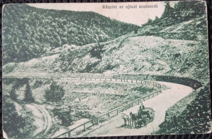 Carte Postala, Pasul Oituz, 1922