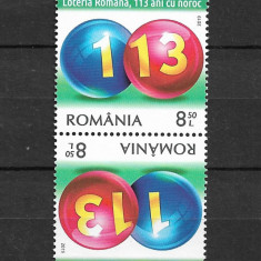 ROMANIA 2019 - LOTERIA ROMANA - TETE BECHE 2 DIN COALA DE POSTA, MNH - LP 2253b