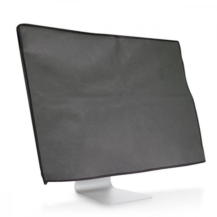 Husa pentru monitor de 27-28 inch, Kwmobile, Gri, Textil, 44635.19