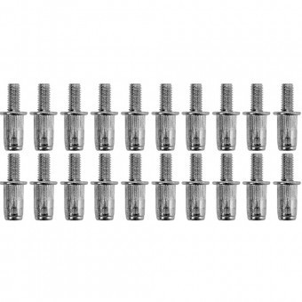 Set suruburi nituibile M8, 20 bc foto
