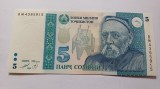Tadjikistan -5 Somoni 1999-UNC