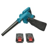 Suflanta aer si aspirator de gradina cu 2 acumulatori 21V,2Ah Li-ion,debit aer 2.8 m3/min,turatie 24000rpm Breckner Germany