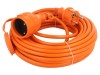 Prelungitor alimentare 15m portocaliu 3x1,5mm2, KEL